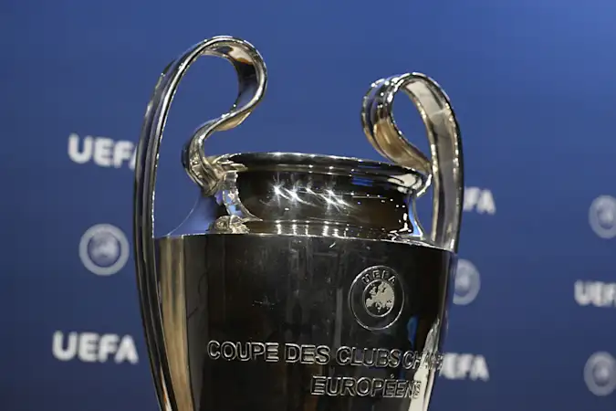 The Champions League trophy