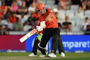 Mitchell Marsh in action against Manchester Super Giants