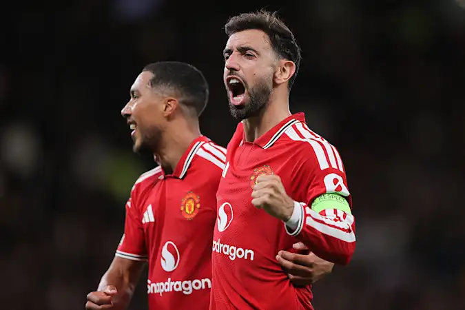Bruno Fernandes leads the way in Europe for Manchester United
