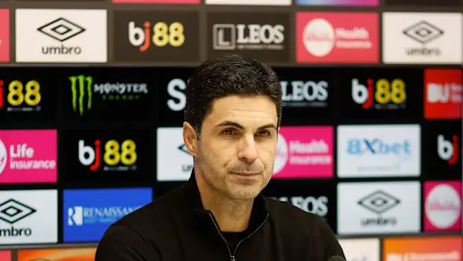 Mikel Arteta is two games away from title glory with Arsenal