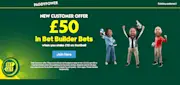Paddy Power £50 Bet Builder Bets Offer