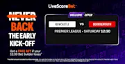 Newcastle take on Bournemouth in the Premier League's early kick-off on Saturday, 5 September.