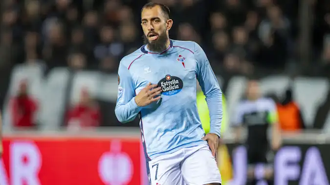 Borja Iglesias is Celta Vigo's leading scorer this season