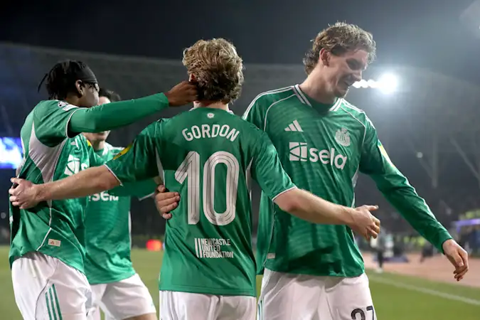 Anthony Gordon scores four goals in the Champions League