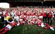 Arsenal Celebrate Their Premier League Success Of 2026