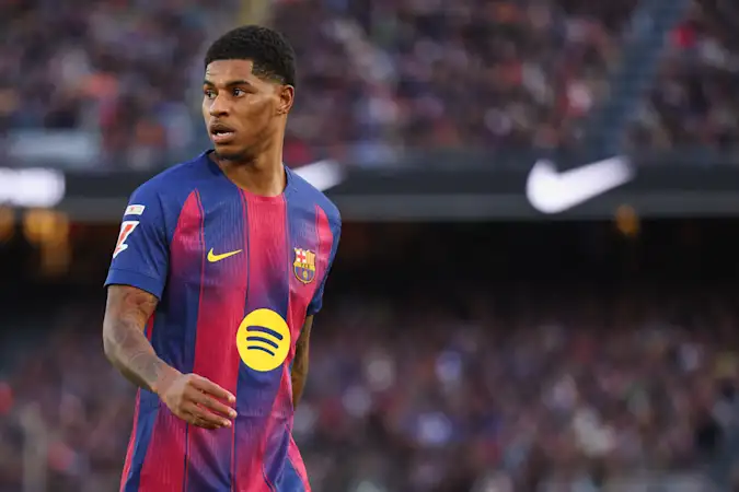 Marcus Rashford moved to Barcelona on loan last summer