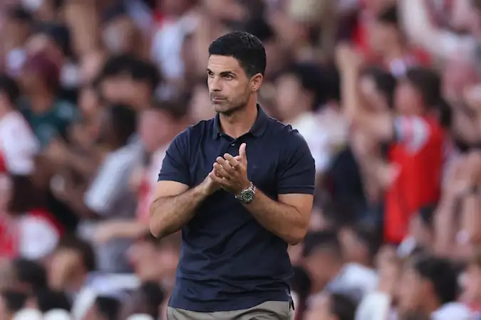 Arsenal head coach Mikel Arteta